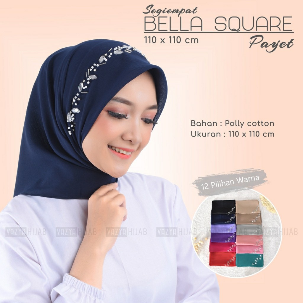 JILBAB BELLA PAYET SEGI EMPAT/HIJAB BELLA PAYET/ HIJAB PAYET BANDO/JILBAB SEGI EMPAT TERBARU