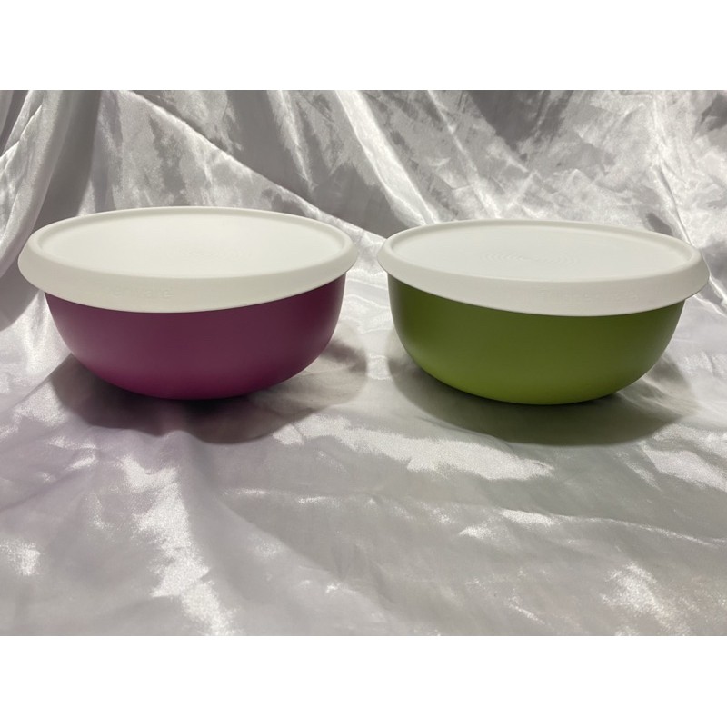 Blossom bowl-radish green 2,5liter tupperware