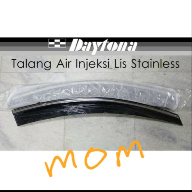 Talang air slim injection list chrome daytona All New Jazz GK5