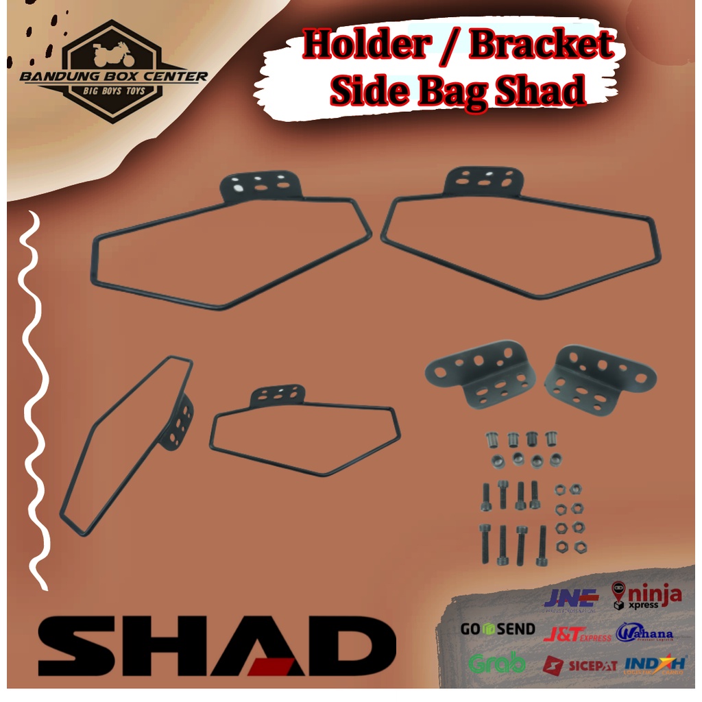 Bracket Side Bag Shad Breket Atau Holder SideBag Shad E48 SW42 E 48 SW 42