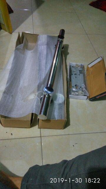 Handle Pintu Stainless 60cm 1set+kunci