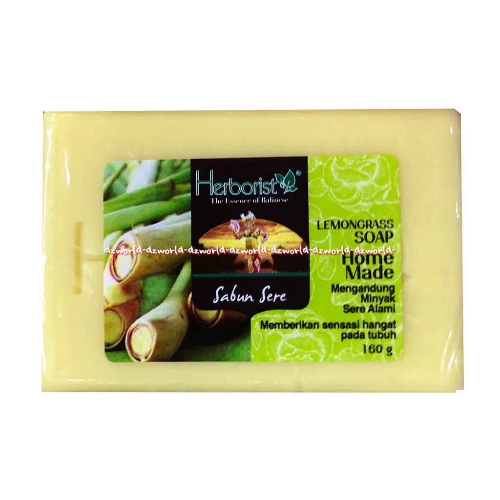 Herborist Lemon Grass Soap Sabun Mandi Sereh Lemon 160 gr