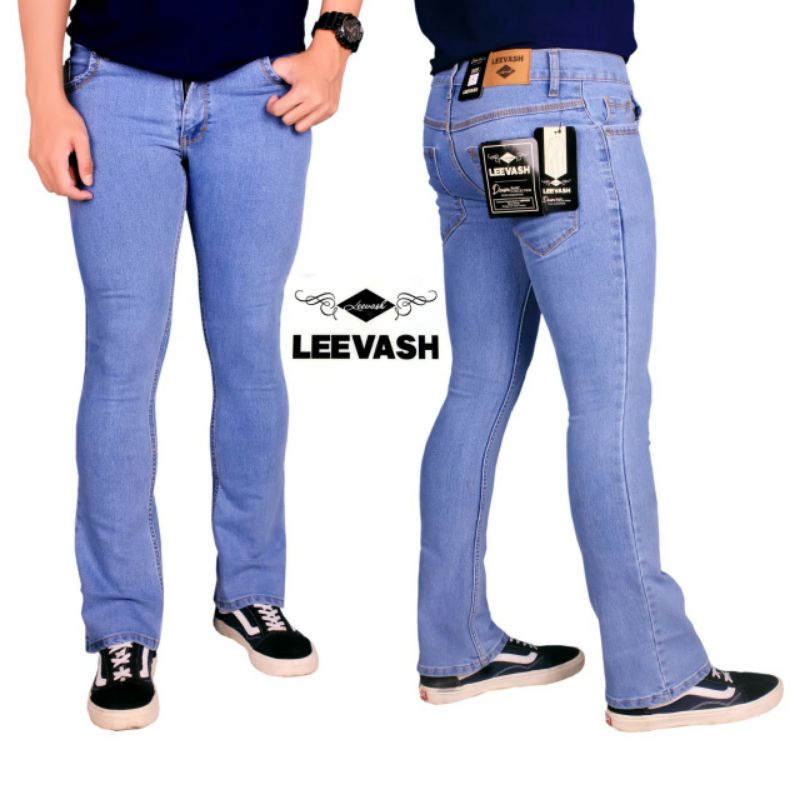 Celana Jeans Cutbray Pria/Cowok Bioblitz Biowash Keren Berkualitas!