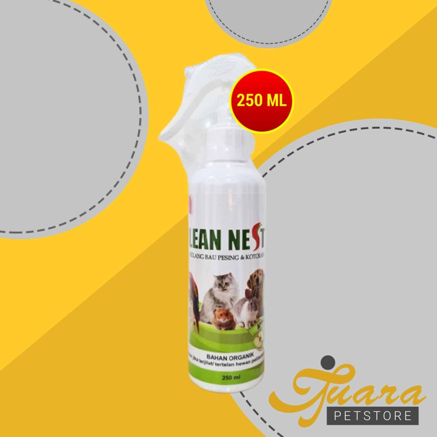 Pengilang Bau Organik Aman Clean Nest Spray 250ml