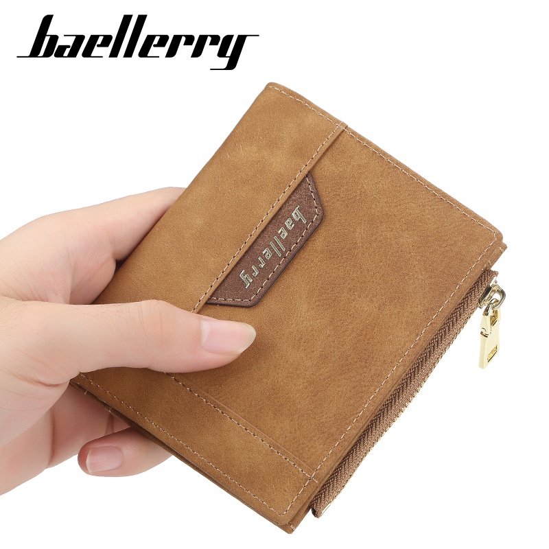 BAELLERRY DR053 Dompet Pria Bahan Kulit PU Leather Premium WATCHKITE WKOS