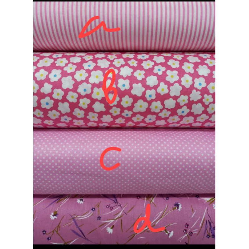 katun jepang series pink