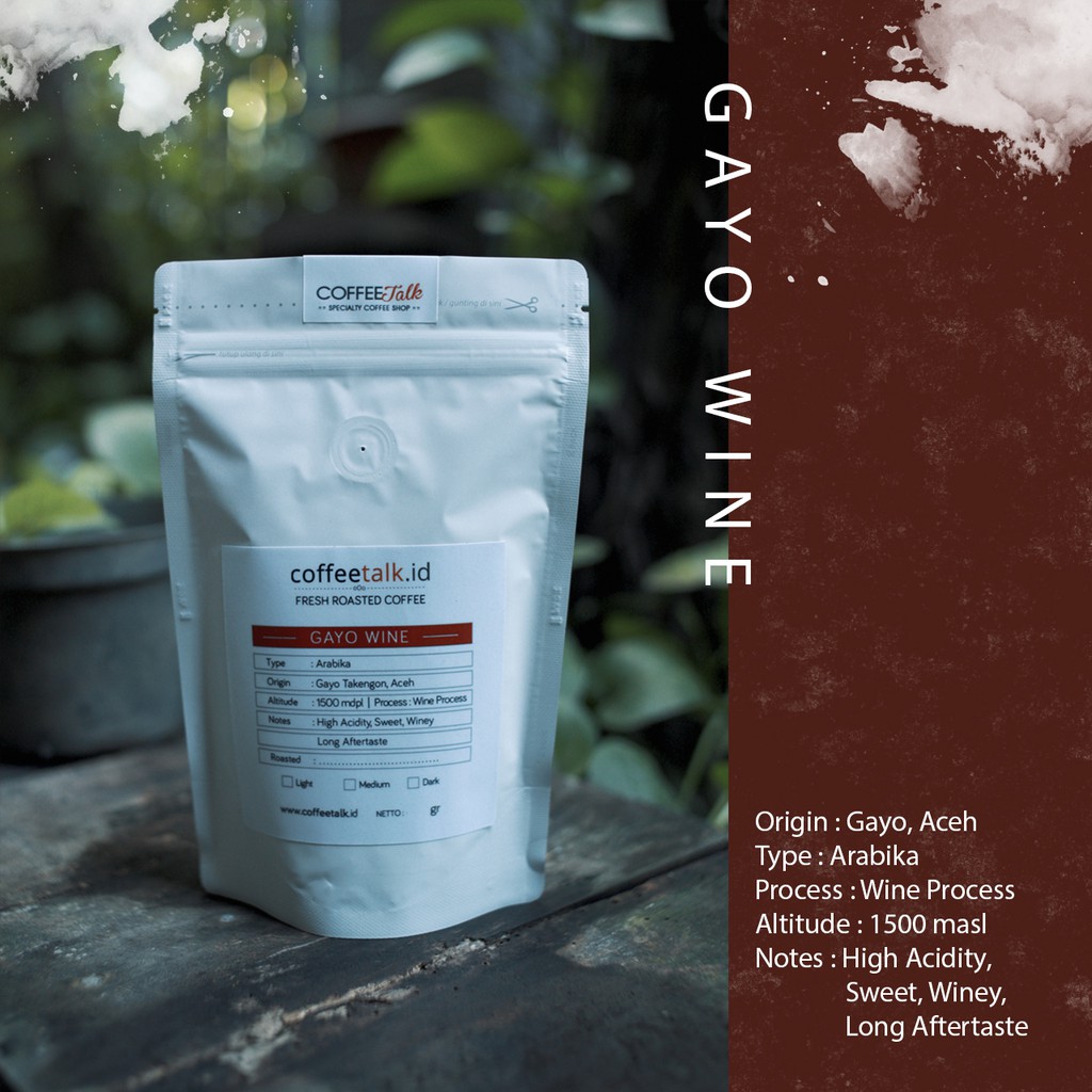

KOPI ARABIKA GAYO WINE | BIJI KOPI FRESH ROAST