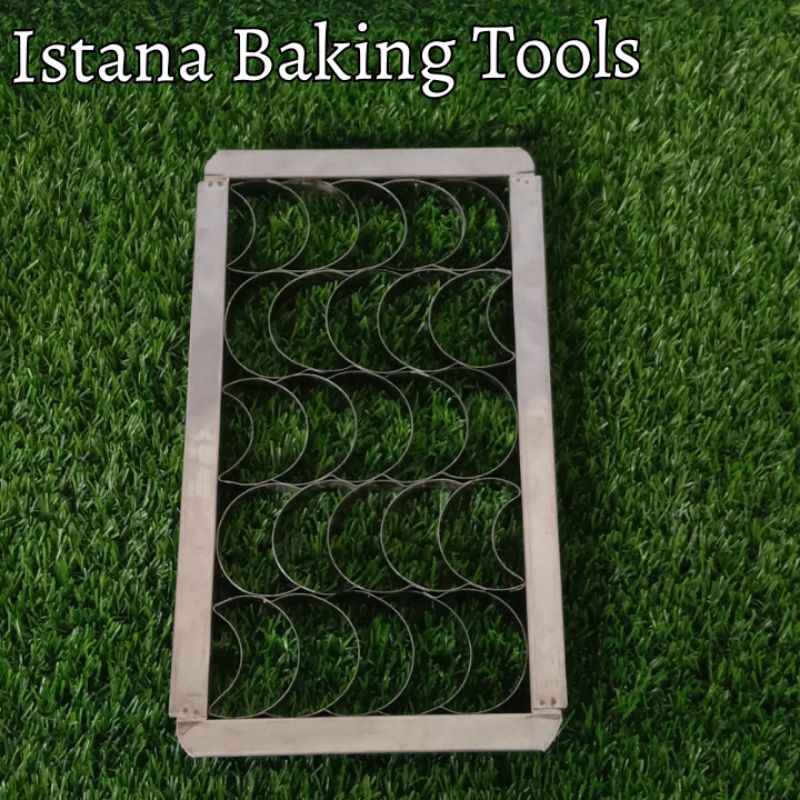 Cetakan Kue Kering Nastar Cookie Cutter Kastengel Stainless Aneka Bentuk Kuker Lebaran