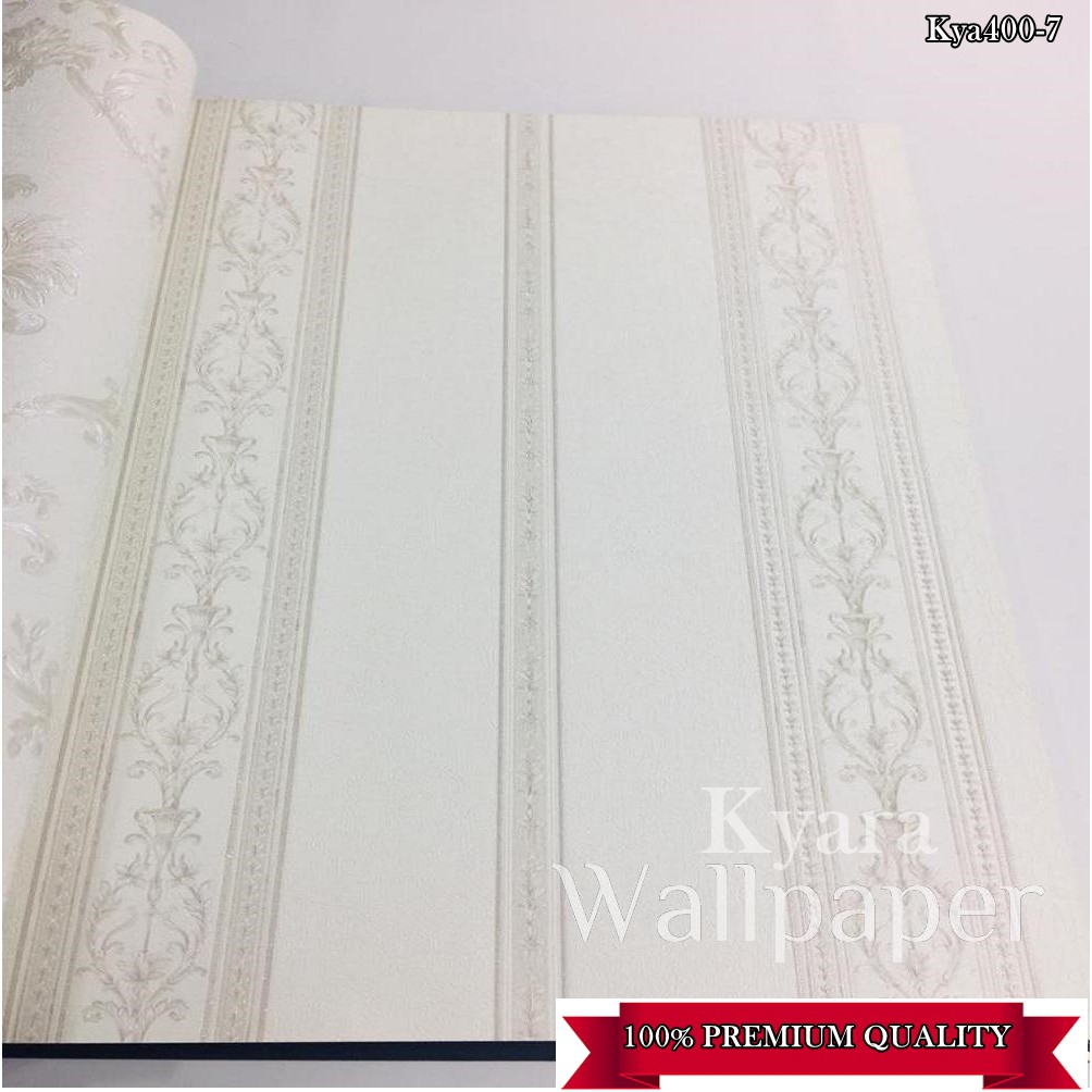 WALLPAPER DINDING WALLPAPER VINYL MOTIF ELEGAN MEWAH DAN TIMBUL KUALITAS IMPORT PREMIUM