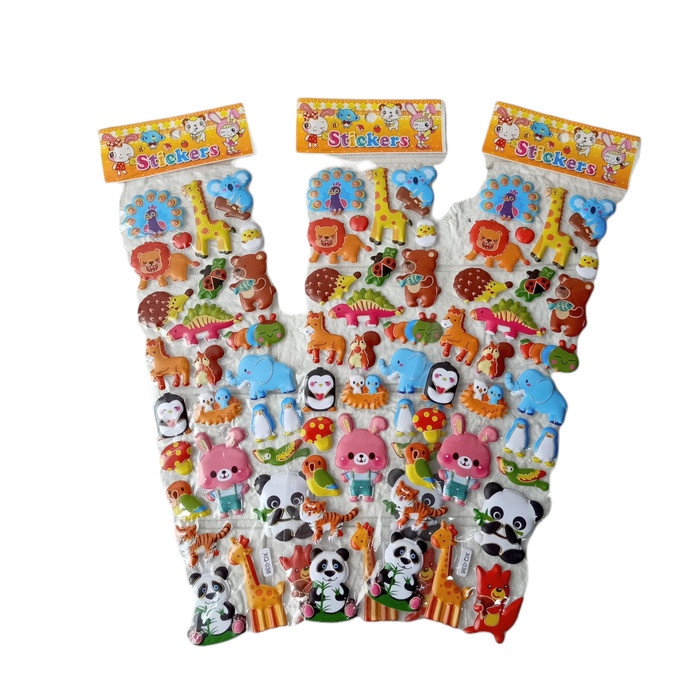 

STIKER Sticker Anak ANIMAL Hewan XQ-038