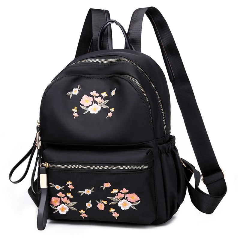 Tas Ransel Fashion Bunga Wanita