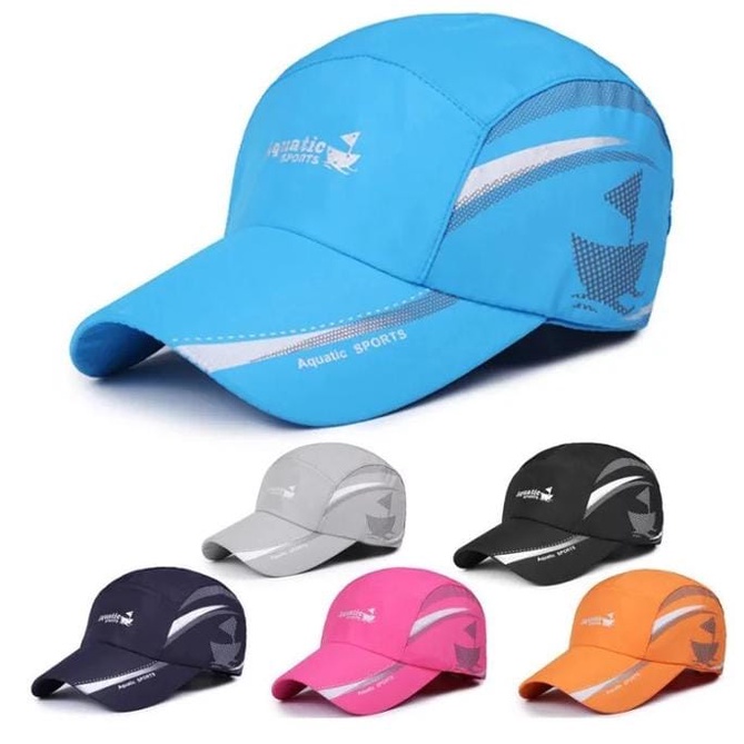 COD TOPI SPORT WANITA PRIA TOPI PARASUT ANTI AIR TOPI AQUATIC SPORTS TOPI SPORT BASEBALL