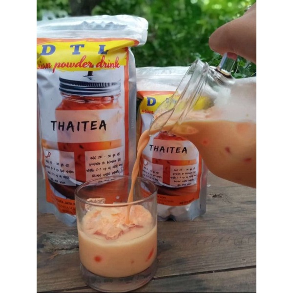 

bubuk minuman Thai tea DTL Powder Drink