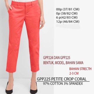  Celana  panjang  wanita celana  bahan branded GAP  original 