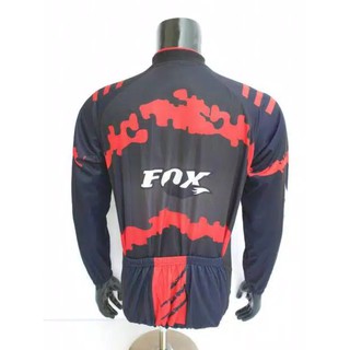  Kaos  Jersey Sepeda Tangan Panjang Fox  Baju  Sepeda Kaos  