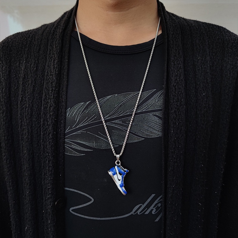 Kalung Desain Sepatu Gaya hip hop Eropa Amerika Serikat