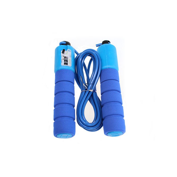 New promo!!! Skipping Jump Rope Tali Lompat Skiping Lompat Tali With Counter Lompat Tali Dengan Penghitung Peralatan Alat Kesehatan Olahraga - Jump Skipping Rope Soft Handle Counter Tali Skiping Automatis