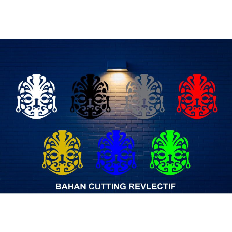 

stiker cutting bahan reflectif