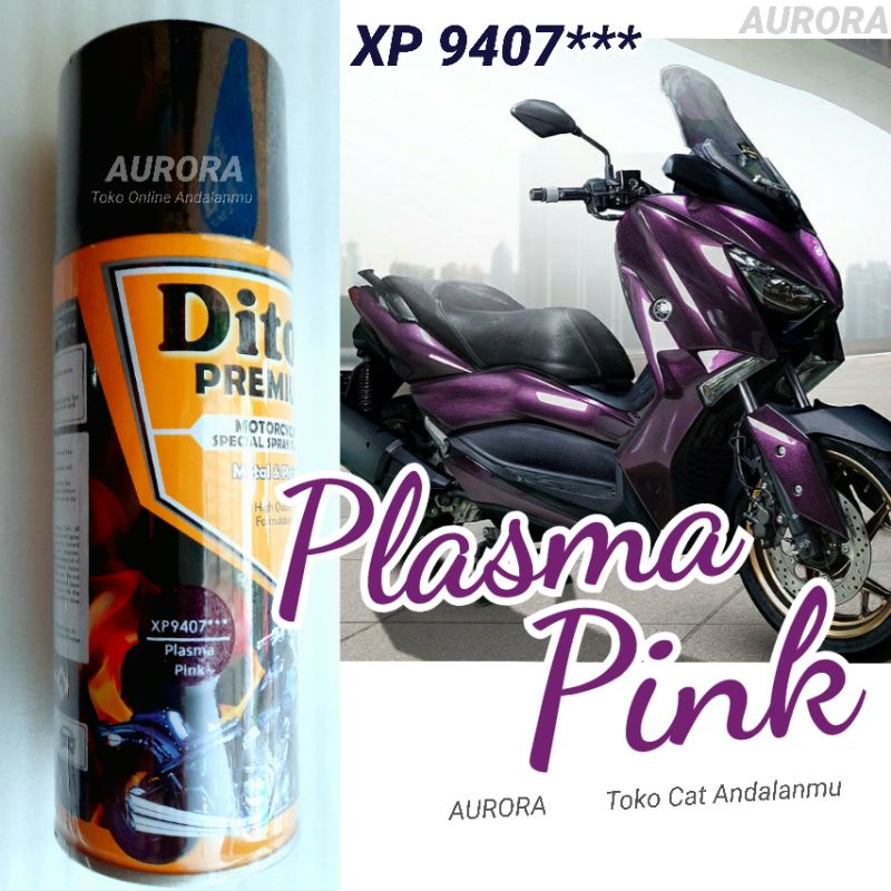 Diton Xirallic Premium Plasma Pink XP 9407 *** Siralik Xiralic Xiralik Ciralik Merah Muda Ping Glite