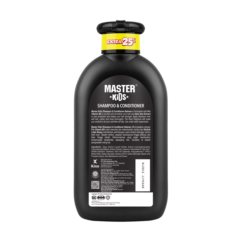 MASTER KIDS SHAMPOO &amp; CONDITIONER 150ML -GC