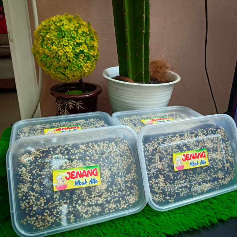 

Jenang Wijen / Dodol Ketan Hitam Kemasan 500gr