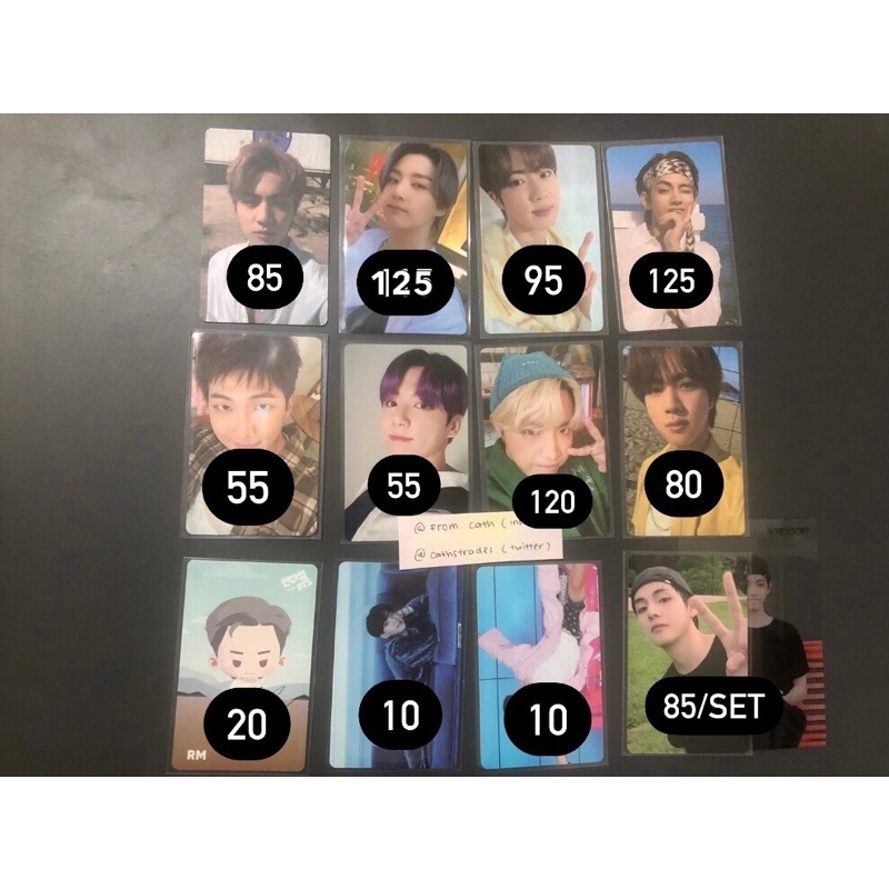 photocard bts dicon taezoom deco kit butter its in the soop lucky draw be essential taehyung jimin j