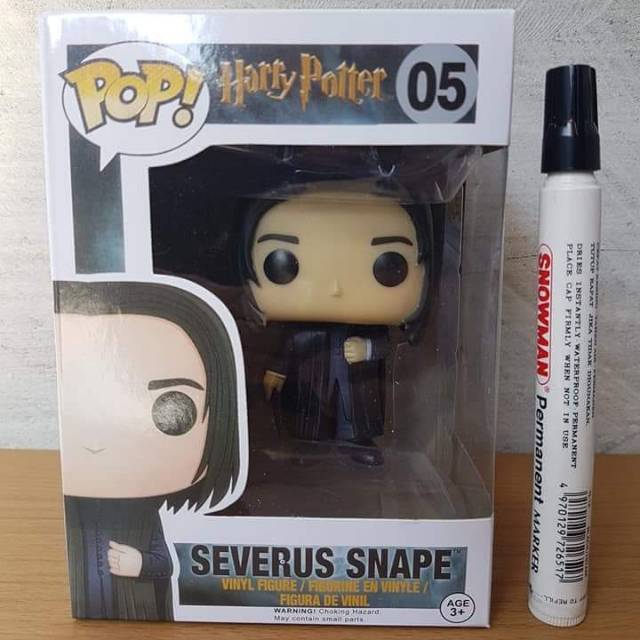 Mainan action figure
Severus Snape
Harry Potter
Penyihir
Funko Pop 05
Vinyl figure
Recast