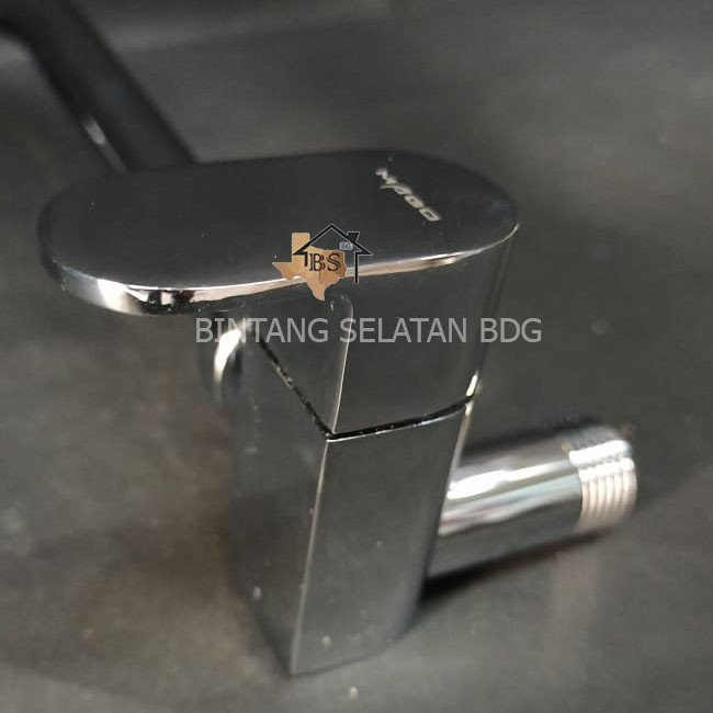 KRAN KERAN SINK KRAN BAK CUCI PIRING MAGO D265 STAINLESS KUNINGAN