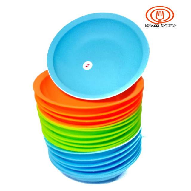 Piring Makan Plastik TEBAL KH Delia Piring Plastik Besar Piring Makan Plastik TEBAL KH Delia Piring Plastik Besar