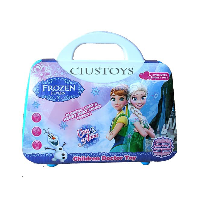 [COD] MAINAN ANAK PEREMPUAN DOKTER DOKTERAN DOCTOR FROZEN TOY TAS KOPER KOLEKSI BAYI KADO TERBARU