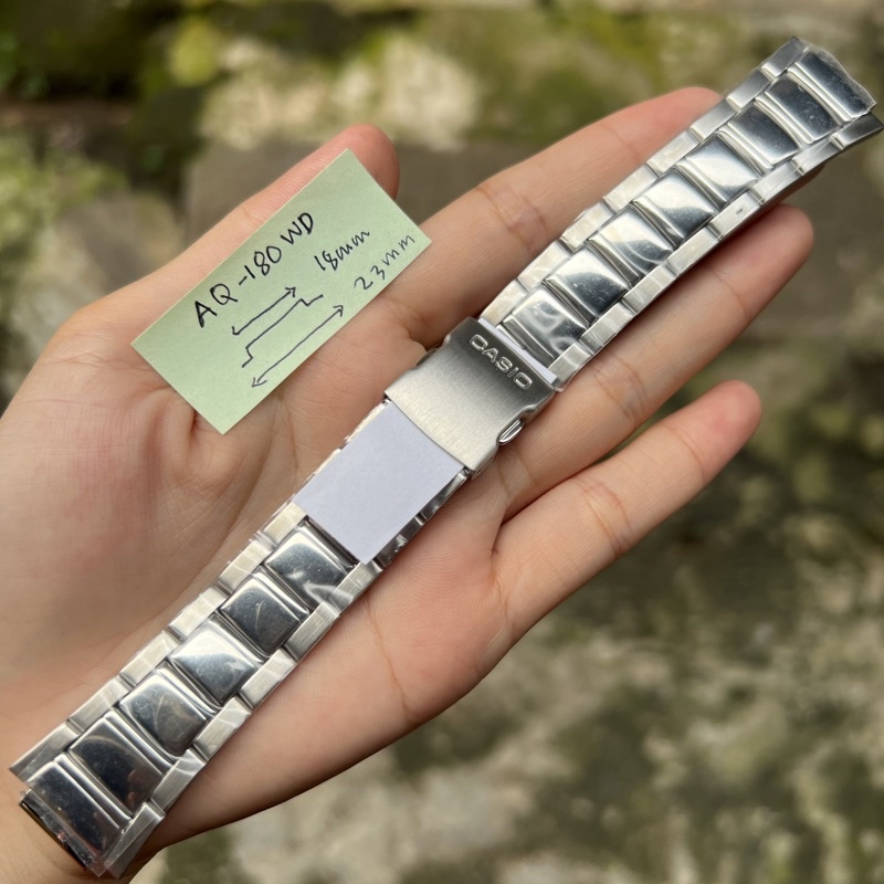 Strap tali jam tangan casio original AQ-180WD band AQ 180WD