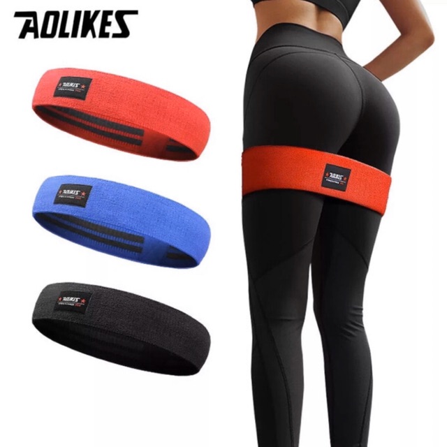 3603 AOLIKES LEG HIP RESISTANCE BAND STRETCHING TALI YOGA FITNESS GYM