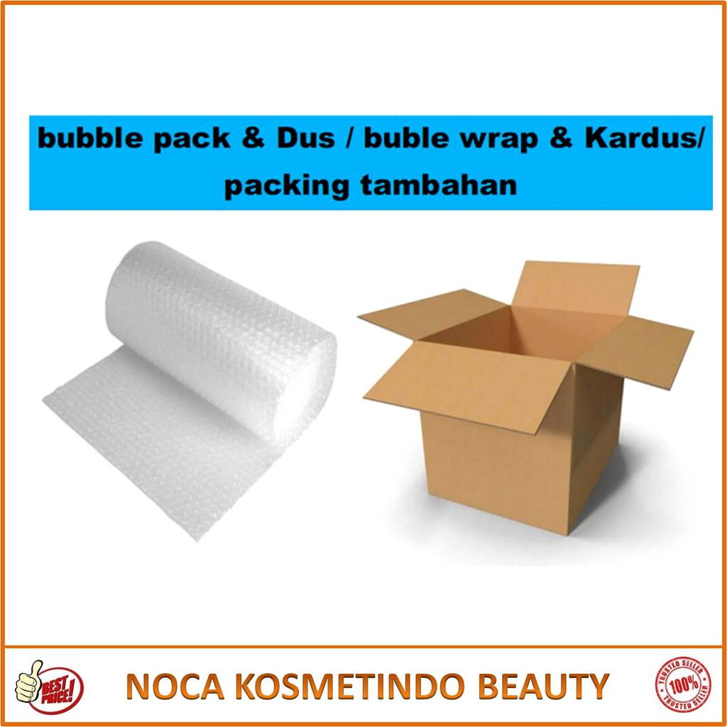 

EKSTRA PAKET - TAMBAHAN PACKING DUS & BUBBLE WRAP TIDAK DIJUAL Terpisah - Khusus Tambahan Paket