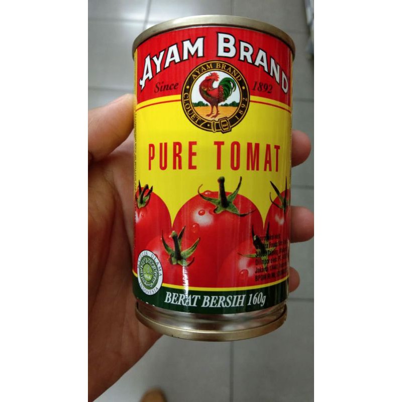 

Ayam Brand Pure Tomat 160 gr