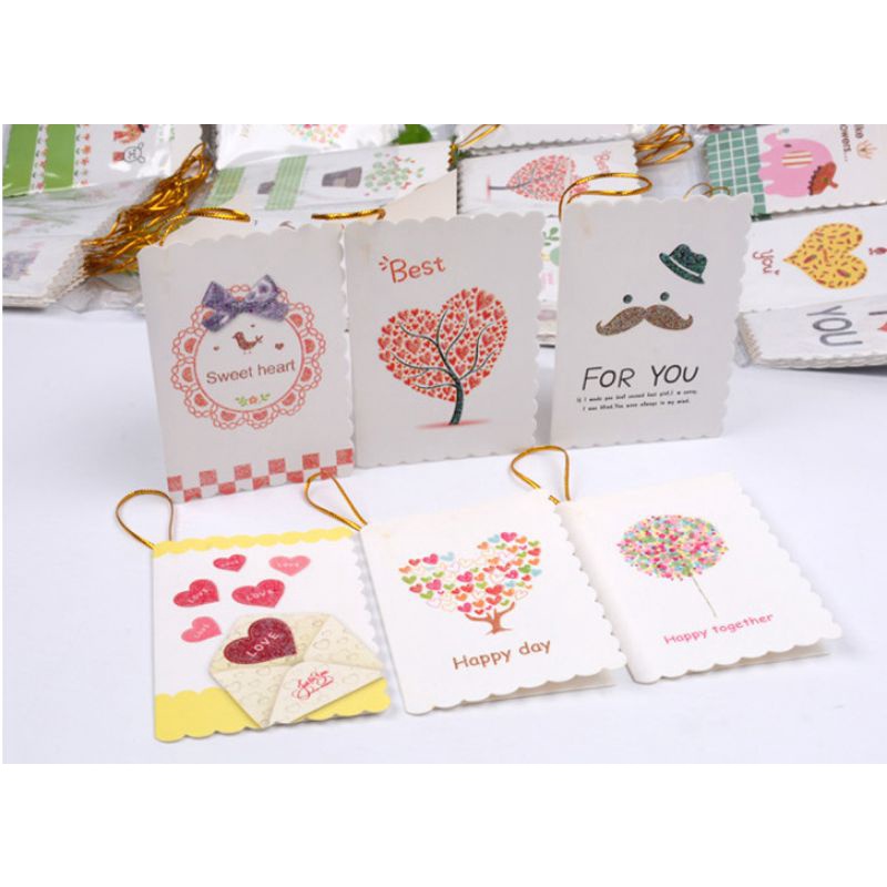 (KU5) Kartu Ucapan Polos/Greeting Cards Mini