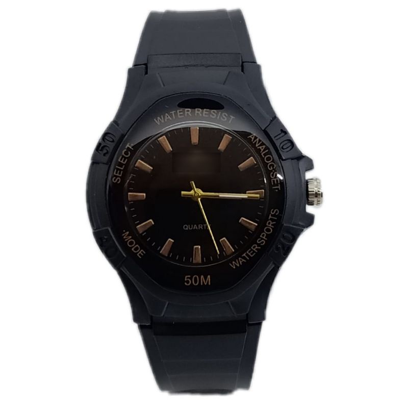 Jam Tangan Pria Pilot Original Anti Air PLT-1650 Strap Rubber