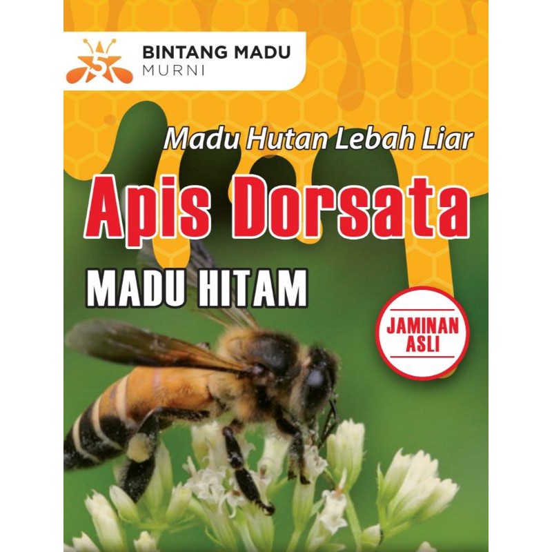 

MADU HITAM 1000Gram | BINTANG MADU