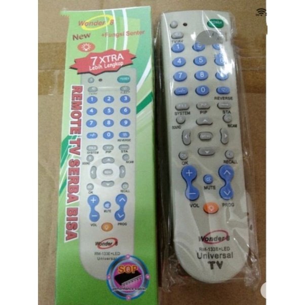 Remote Remot TV  Universal tabung Chunnge RM 133E