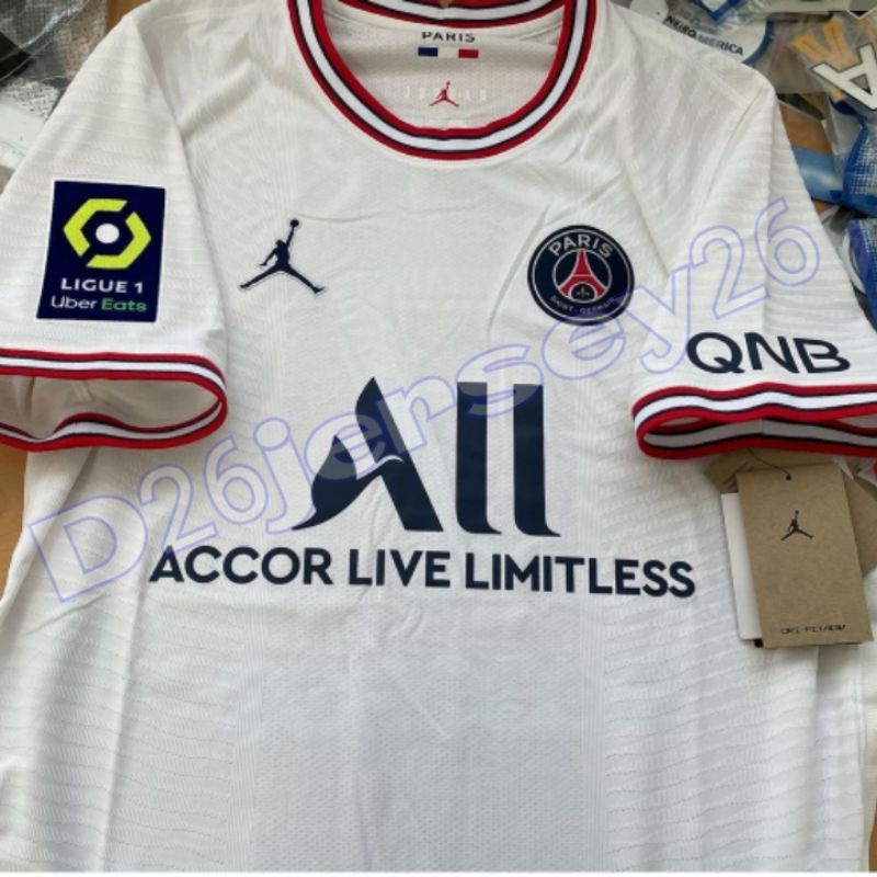 Jersey PSG 4th Player Issue Vaporknitt 2021 / 2022 OFFICIAL + Patch