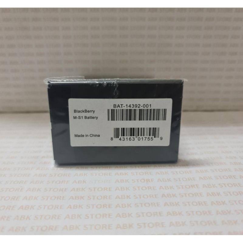 Batre Baterai Battery Blackberry BB Bold Onxy 9700 9780 9900 M-S1 Original