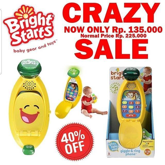 Bright Starts Llb Giggle &amp; Ring Phone