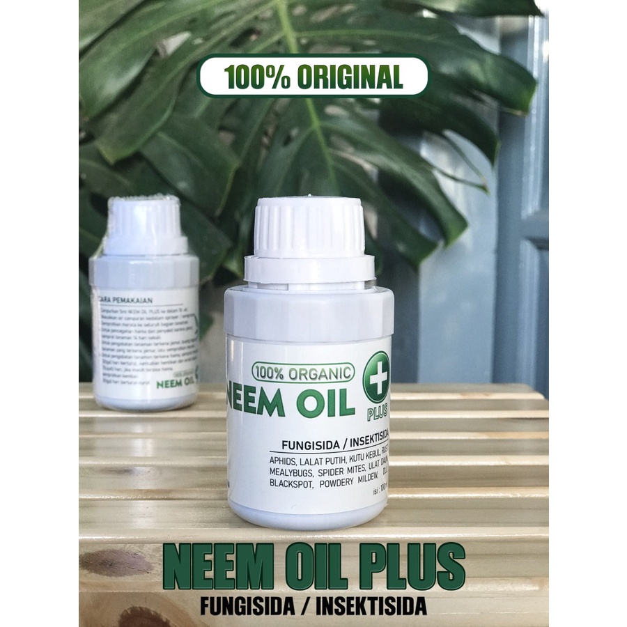 Pestisida Fungisida Insektisida Organik Neem Oil PLUS - 100ml