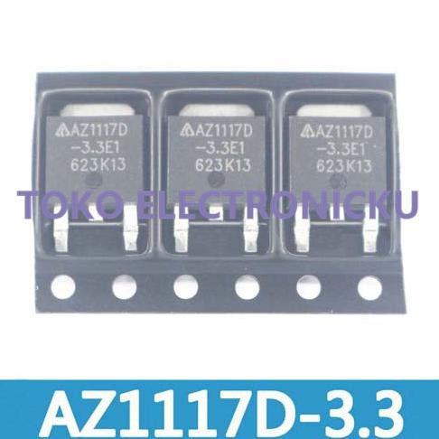 AZ1117D-3.3 AZ1117D 1117-3.3 TO252 LDO Voltage Regulator BE22 tkelku2 Ayo Beli