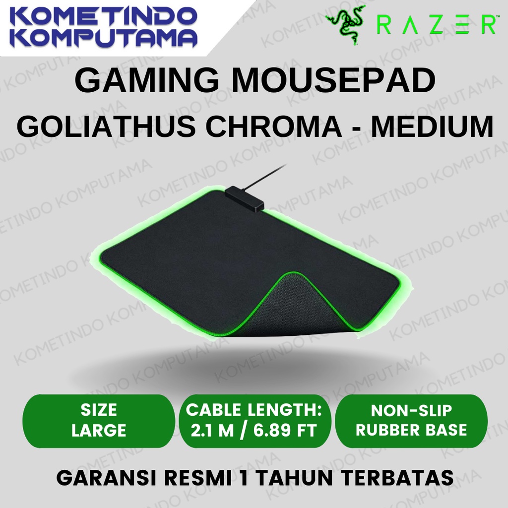 Razer Goliathus Chroma Gaming Mousepad Medium / Mouse Pad 100% Ori