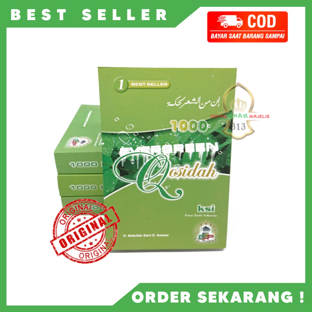 Buku  Evergreen Sholawat 1000 Qasidah / Buku Maulid Diba' / Buku Qosidah Sholawat