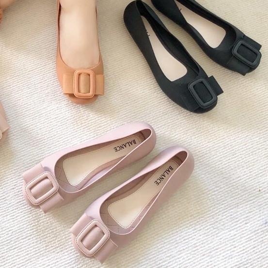 ♖ Flatshoes/Sepatu Jelly SquidBee 838 ✲