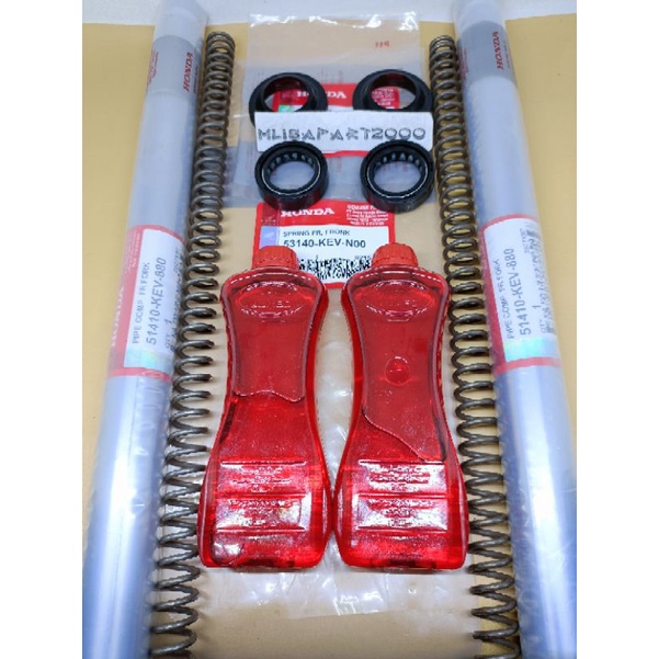 paket komplit As shock KEV Honda Supra X 100 Supra fit lama Supra lama.ORi Lokal