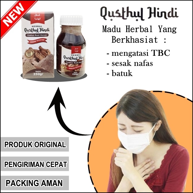 

BARU Madu hindi qusthul obat tbc paru ampuh madu batuk herbal Original 100%