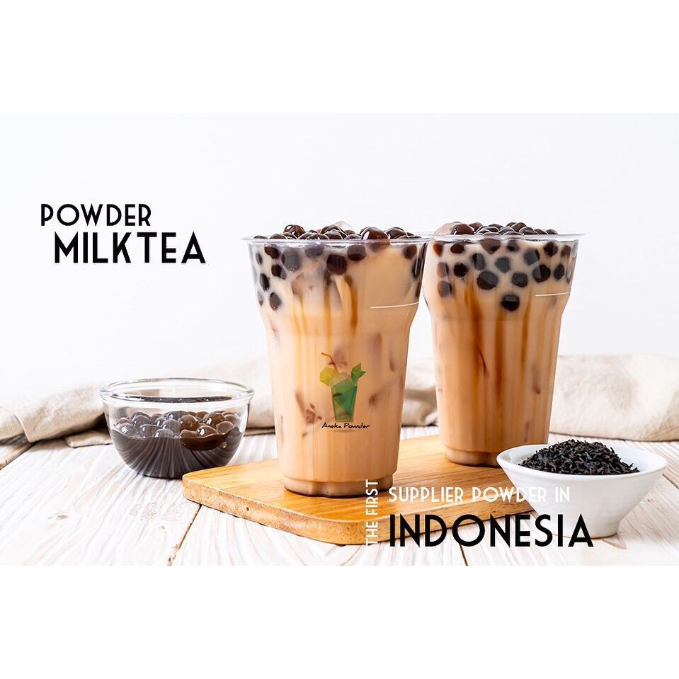 

Milk tea Bubuk Minuman Premix /Powder Minum Milk tea Pekalongan