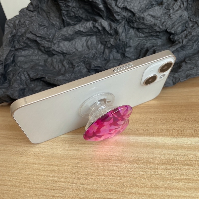 Colorful Heart Popsocket Phone Holder Pegangan HP Lucu